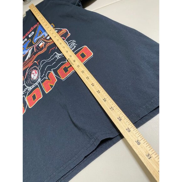 Junk Food The Legendary Ford Bronco 4x4 Graphic T-Shirt Men Size Large Black - Picture 6 of 13